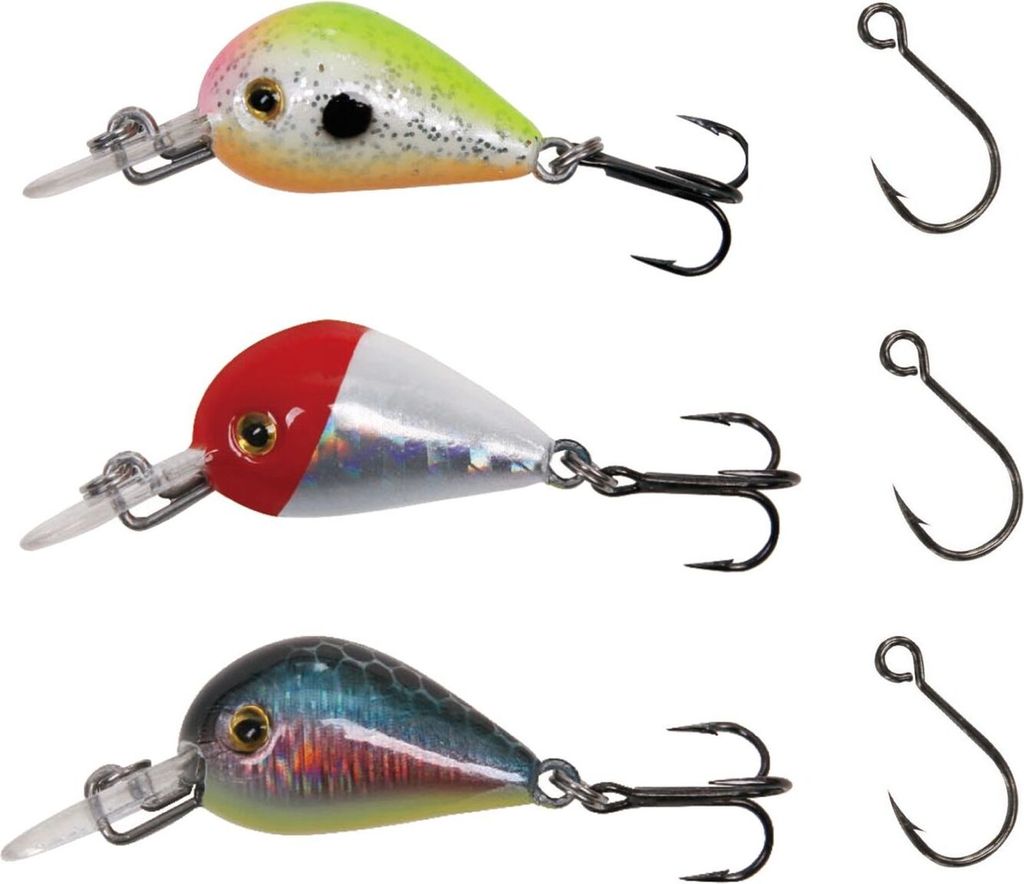 Paladin Trickfisch David 4cm 3g - Wobbler, Farbe:Snake