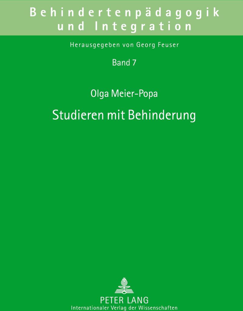 Studieren mit Behinderung