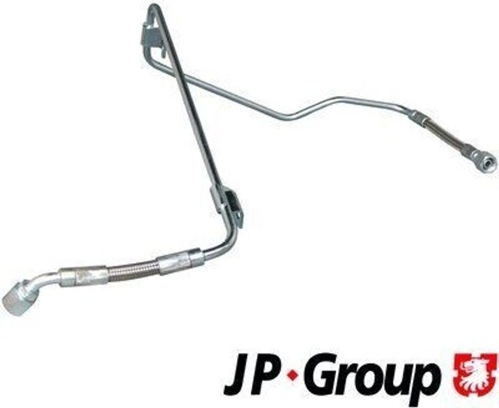 JP GROUP Ölleitung für Turbolader Ölvorlaufleitung Turbolader 1117600400 für VW PASSAT Variant (3B5) PASSAT (3B2) für AUDI A4 Limousine (8D2, B5)
