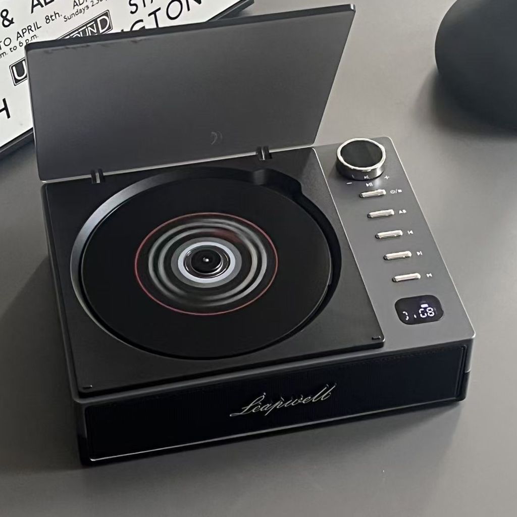 Przenośny odtwarzacz CD z głośnikami, ładowalny odtwarzacz Zdjęcie produktu 7