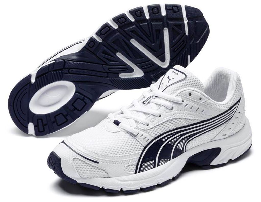 Puma Axis Sneaker in Übergrößen Weiß 368465 04 große Herrenschuhe, Größe:47