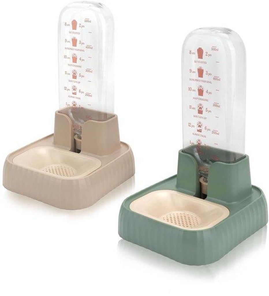 Automatische Wasserdispenser für Kleintiere, 500 ml, 2er Pack