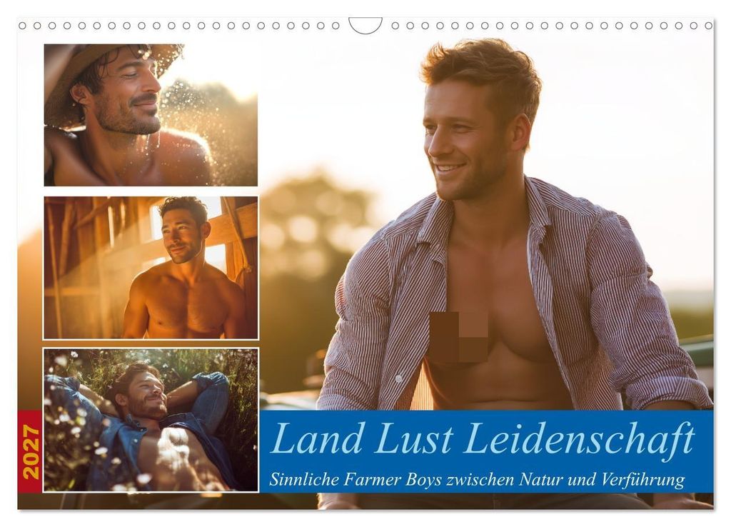 Land Lust Leidenschaft (Wandkalender 2027 DIN A3 quer), CALVENDO Monatskalender