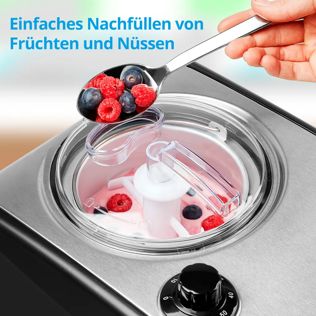 MEDION Eismaschine mit Kompressor UR6760