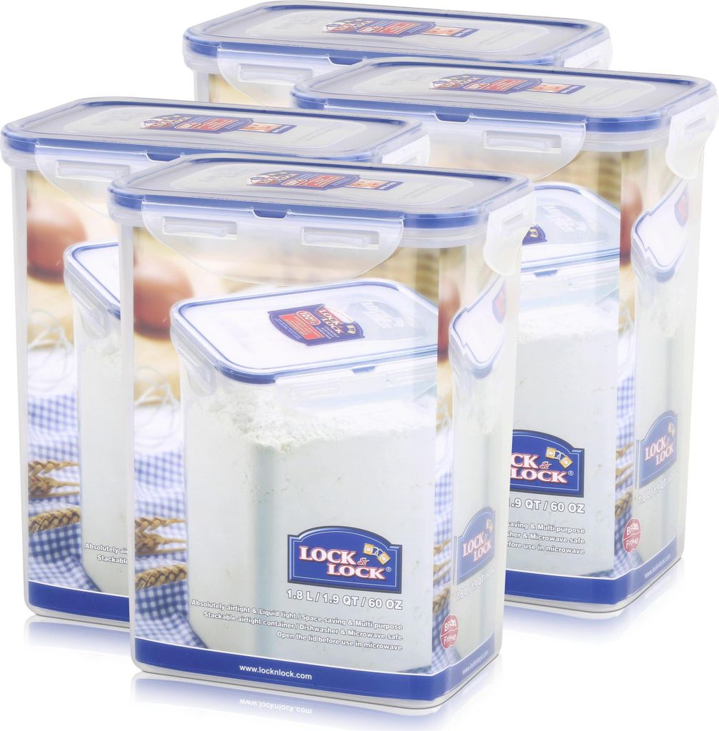 Lock&Lock HPL813 Vorratsdose 1,8L - Luft und Wasserdicht - Produktbild 