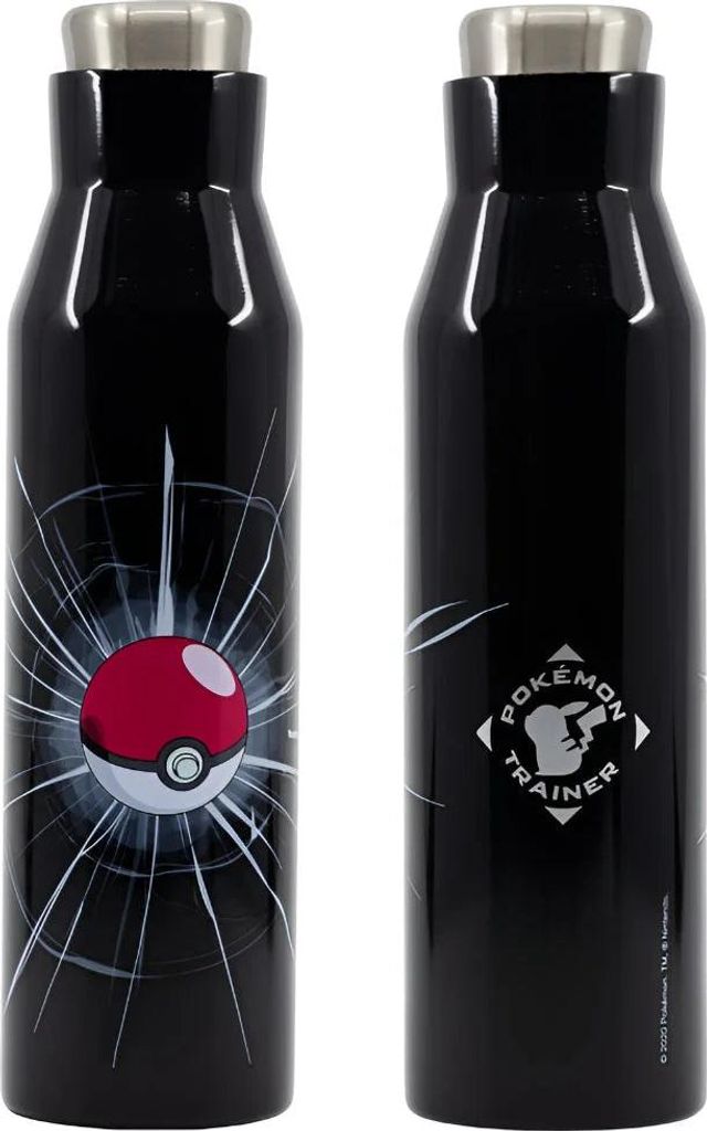 Pokemon Pokeball Edelstahl Thermo Wasserflasche Trinkflasche Flasche 580 ml