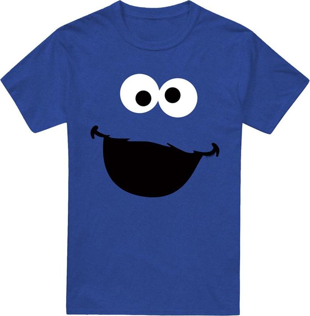 Sesame Street - T-Shirt für Herren/Damen Uni, meliert TV27319 (XL) (Königsblau)