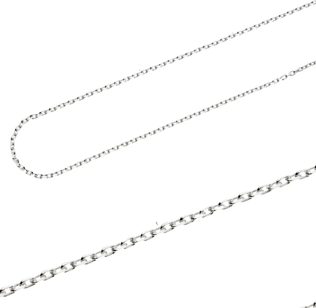 Chaîne d'ancre en argent pour pendentif, longueur 50 cm idéale cadeau