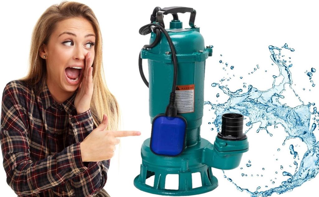 IBO | Tauchpumpe CTR 750 - 750 W - Schmutzwasser - Hochleistungsfähiger Zerkleinerer - IP68 Schutz