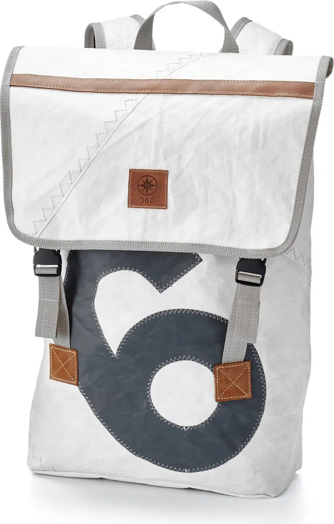 Sac à dos imperméable Landgang 360° blanc : fini les affaires mouillées