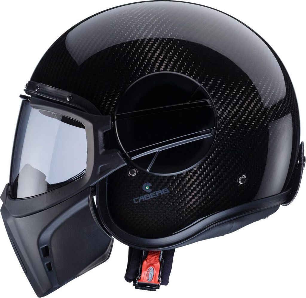Casco Jet Caberg Ghost X Carbon, Talla M, Gris/ Imagen del producto 