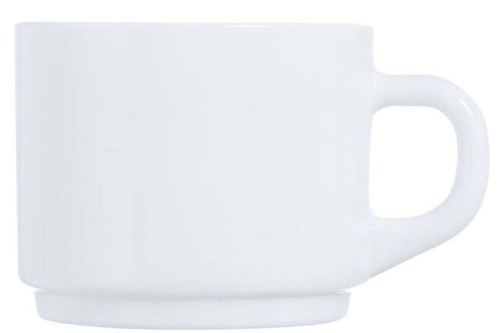 Kop Luminarc, stapelbaar, wit glas (22 cl), verpakking van Productafbeelding 
