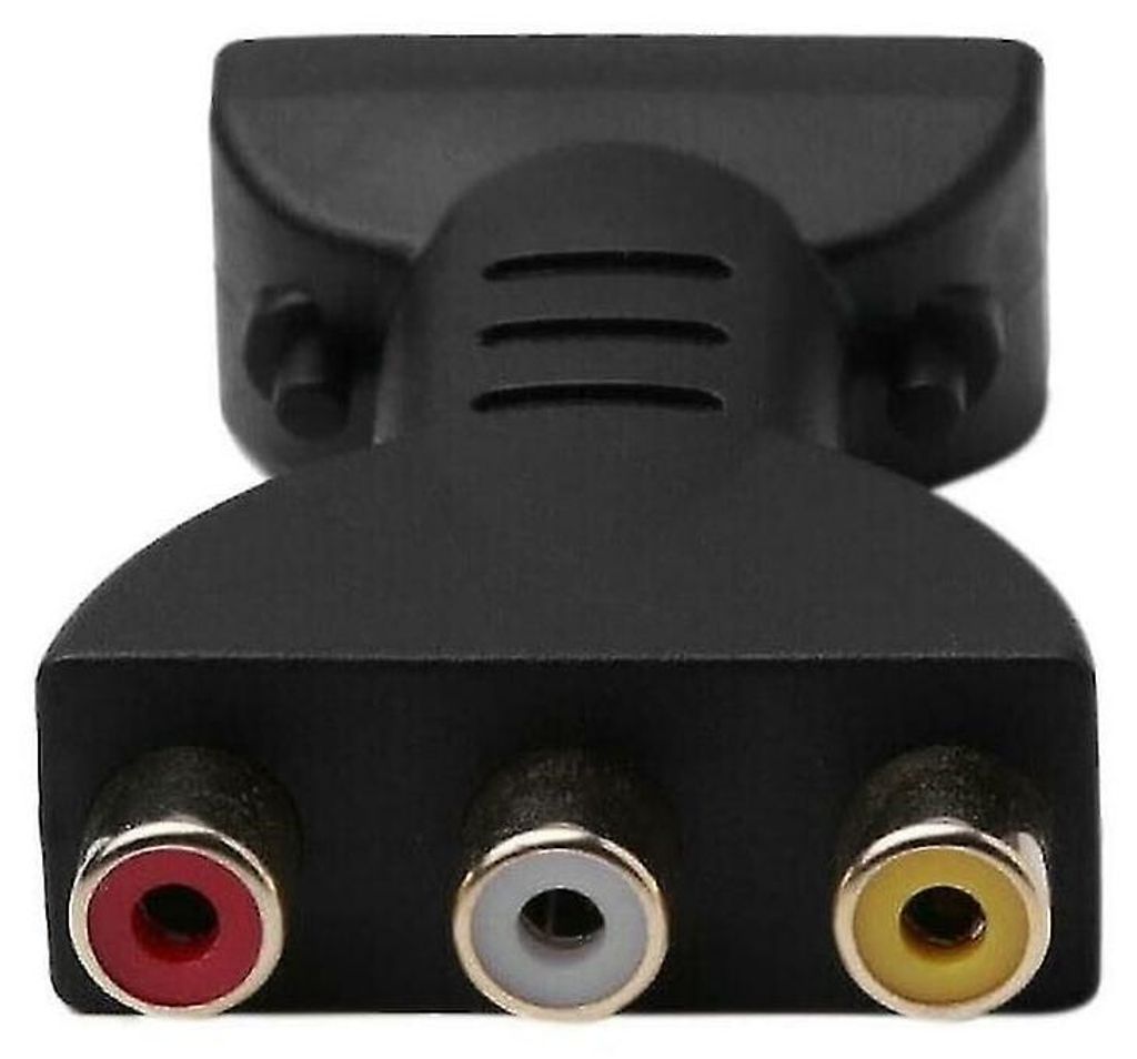 HDMI-Stecker auf 3 RCA-Buchsen Composite AV Audio-Video-Adapter-Konverter