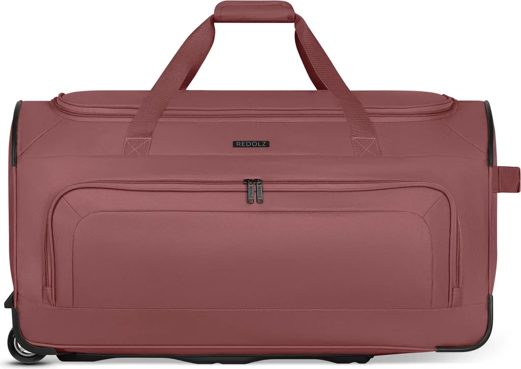 REDOLZ Duffle Essentials Wheeled Sac de voyage trolley vieux rose 71cm
