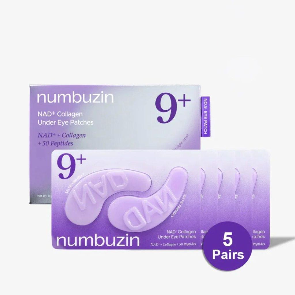 Numbuzin nº 9, parches oculares de colágeno con NAD, 5 Imagen del producto 