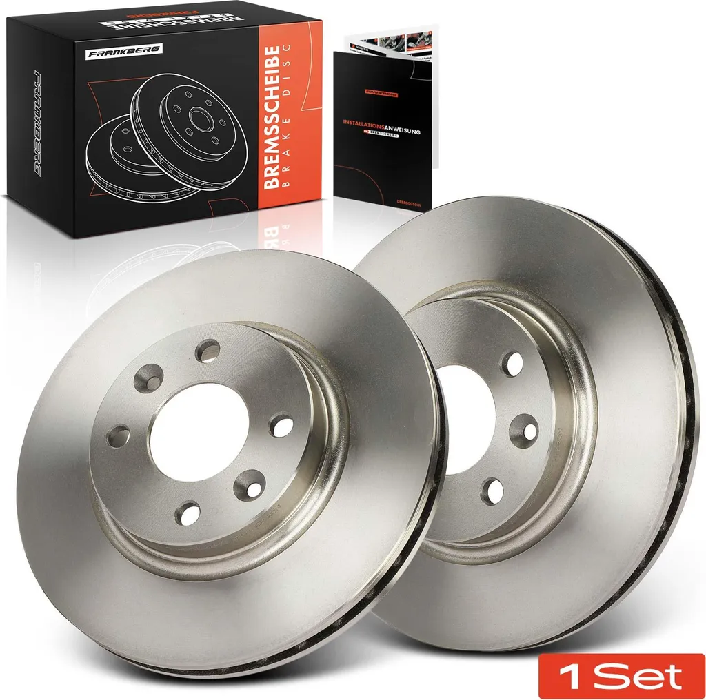 Kit Freinage Avant pour Smart Forfour et Fortwo : 2 Disques de Qualité