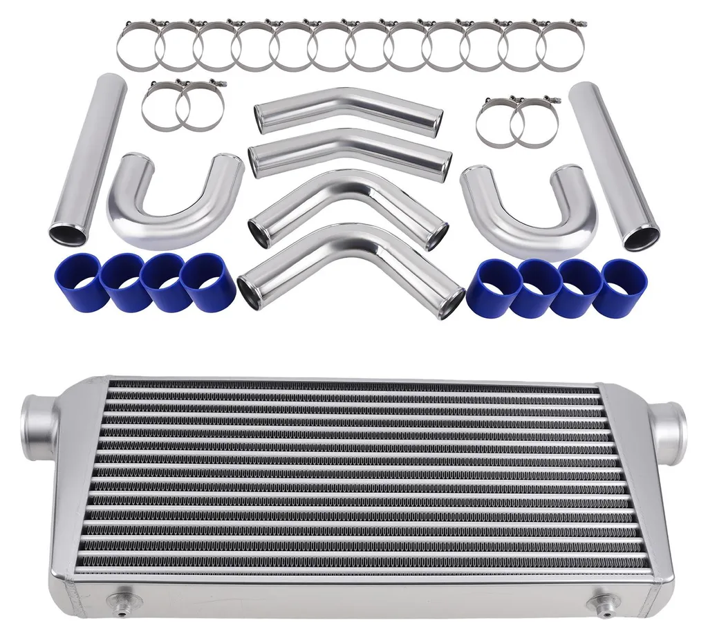 Kit refroidisseur d'air turbo 3 pouces pour montage universel de circuit air