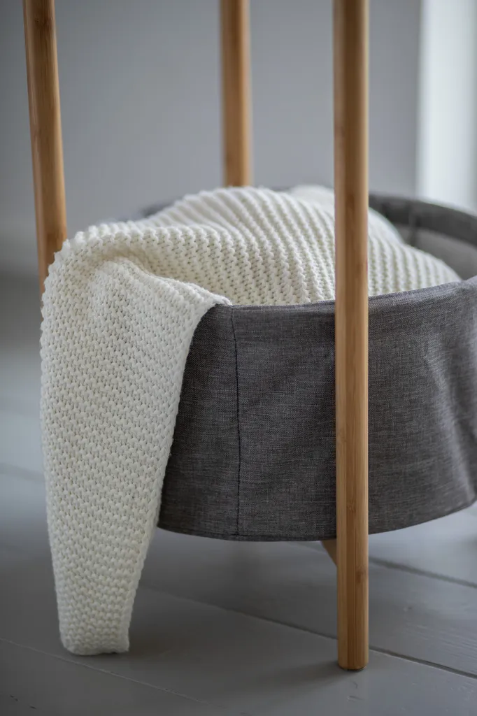 Table d'appoint WENKO Bahari en bambou, support idéal pour ordinateur - 11