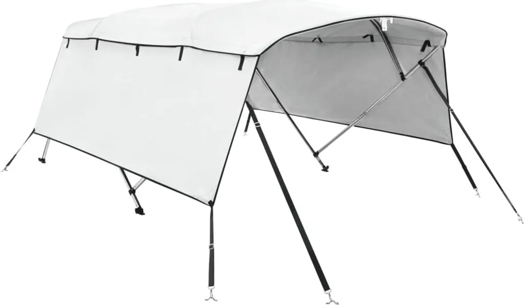 Bimini-Top 4 Arceaux : Stop au Soleil et au Vent avec Panneaux Latéraux Pro
