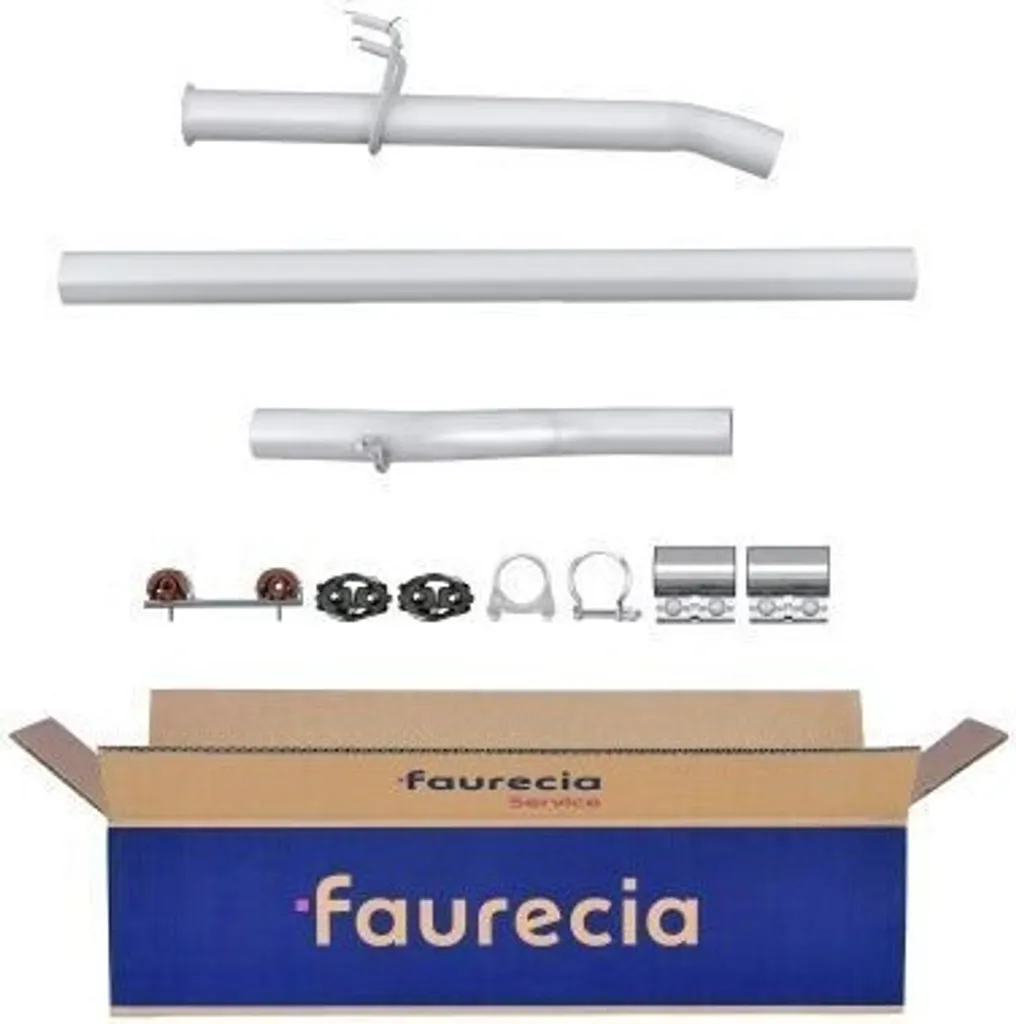 Tube central d'échappement HELLA haute résistance pour Citroën C5 II