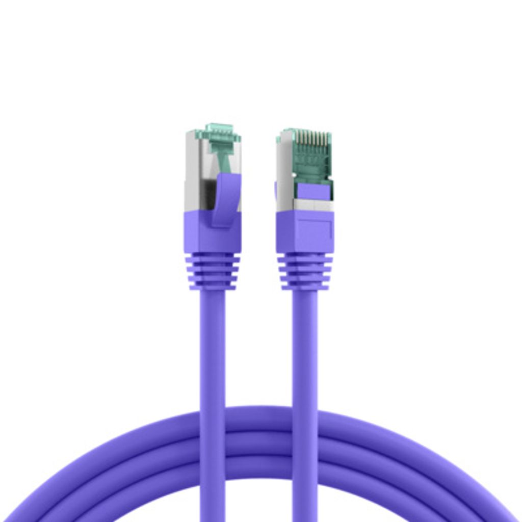 EFB RJ45 Patchkabel S/FTP, Cat.6A, LSZH, 1.5m, violett