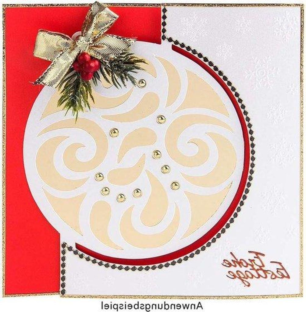 Weihnachtskarten 16x16cm 250g/m2 mit Kuverten