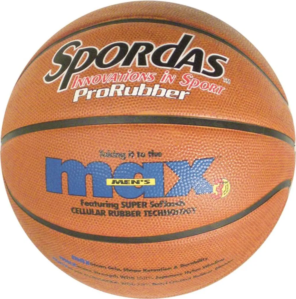 Spordas Basketball Max Taille 7 : Ballon de basket durable à haut grip