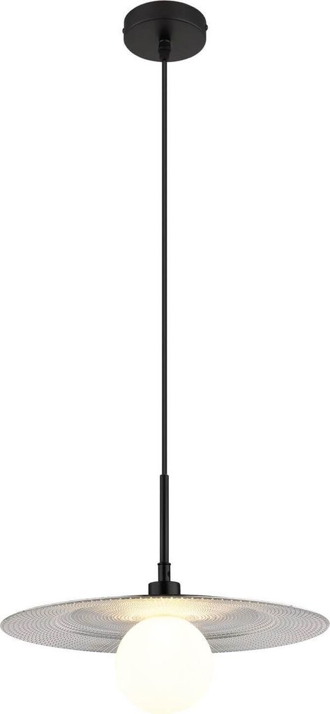 GLOBO 15637 RIGA Hängeleuchte Metall schwarz matt, 1x G9 LED