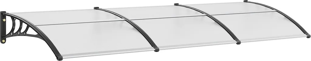 Tettoia Esterna 965x2975mm | Pensilina Protettiva PC UV50+ Professionale