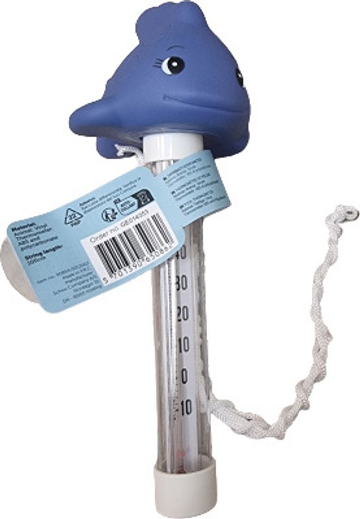 Pool Thermometer Wasser Temperatur Schwimmbad Teichthermometer als Fisch