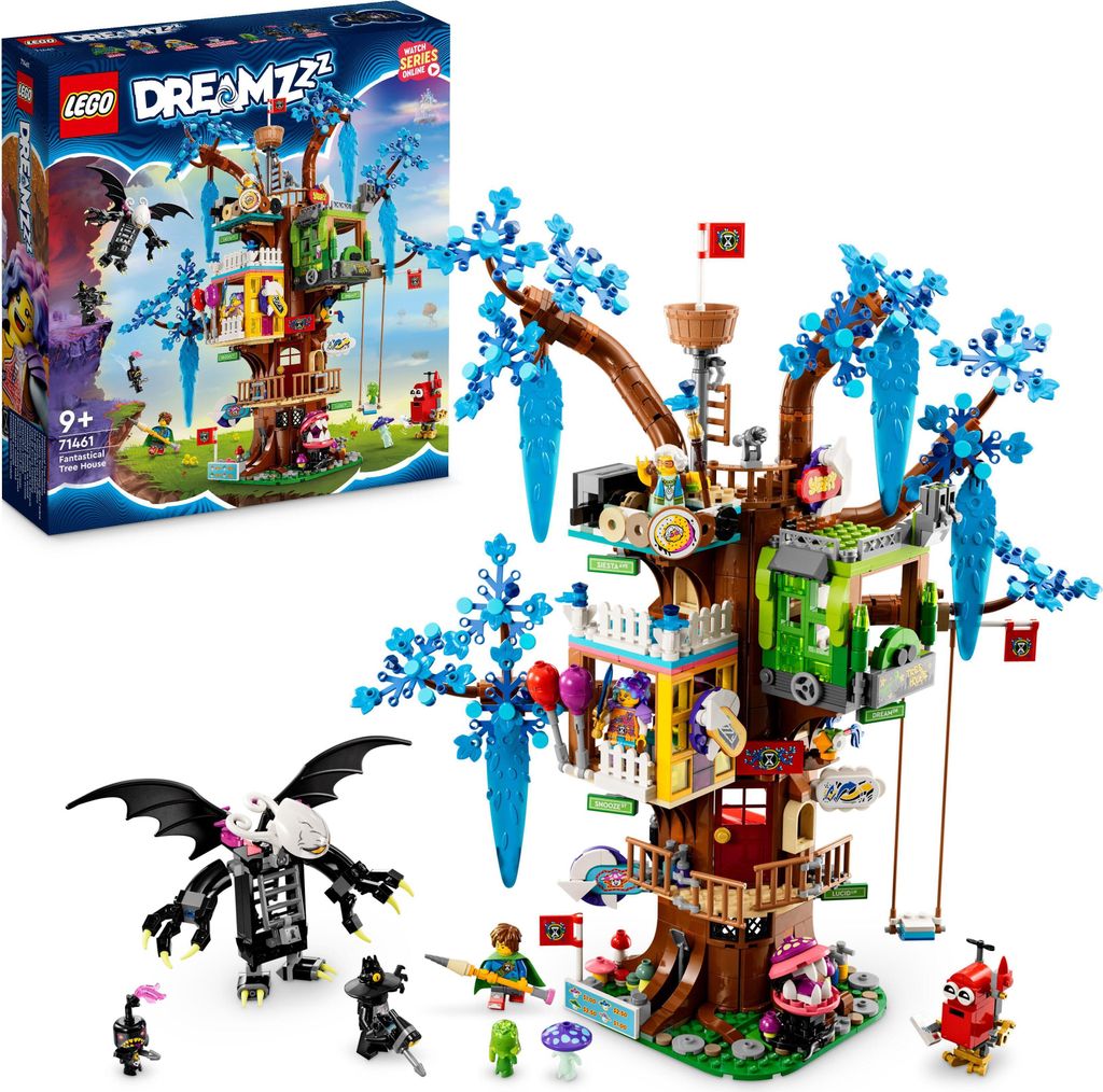 LEGO 71461 DREAMZzz Fantastisches Baumhaus Set, baue 2 Produktbild