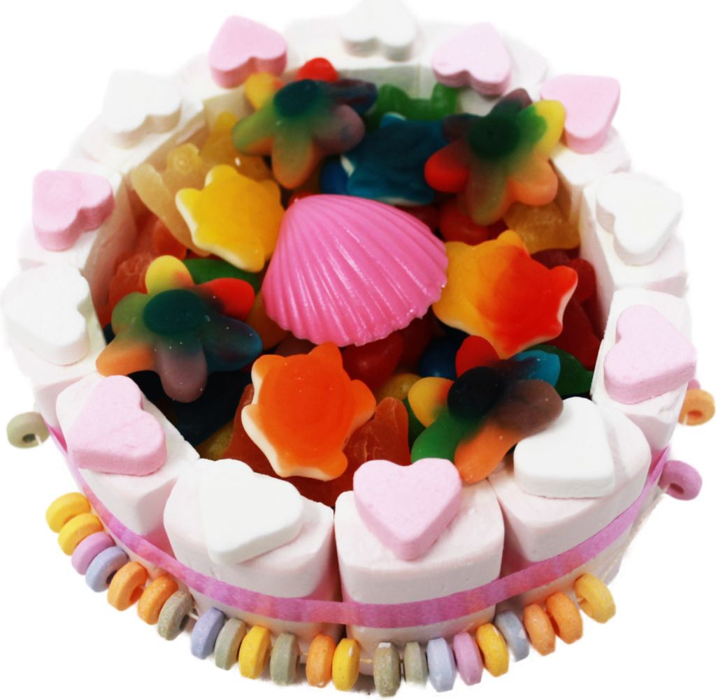 Ovocný želé narozeninový dort Happy Birthday gift idea Obrázek produktu 