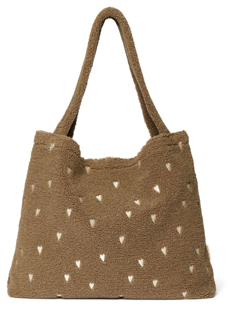 Studio Noos Teddy Hearts Mom Bag - Braun | Taschen Produktbild 