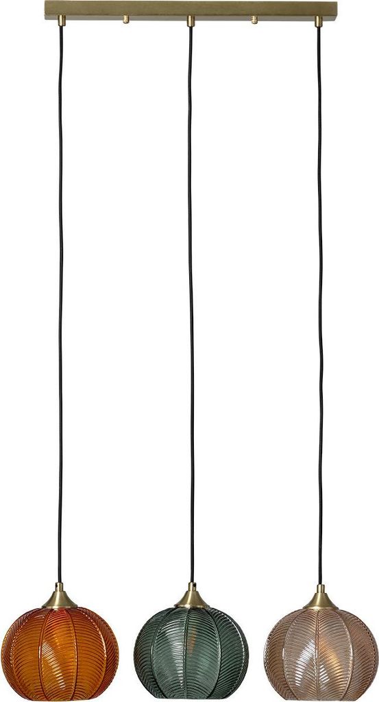 Pendelleuchte Glas Big Klimt Mehrfarbig