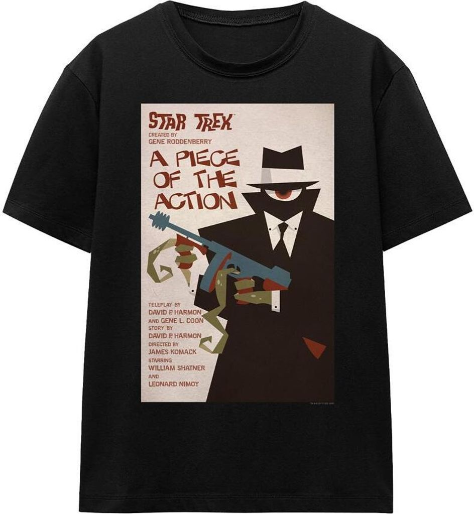 Star Trek - "The Original Series Episode 46" T-Shirt für Herren/Damen Uni TV16725 (XL) (Schwarz)