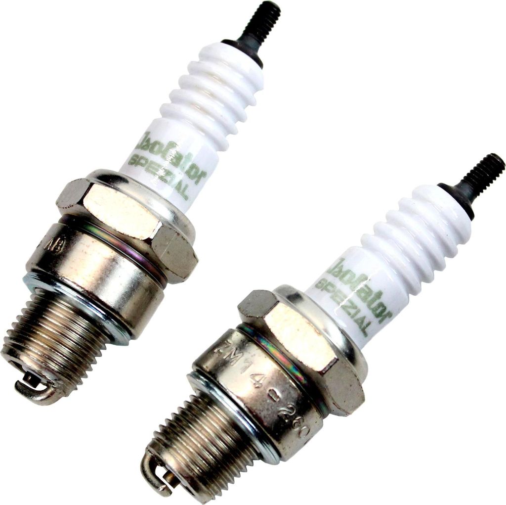 2x Zündkerze M14-260 Beru - Isolator - Spezial für Zweitakt- und Viertaktfahrzeugen, wie z.B. Simson, MZ, EMW, BK350, Wartburg, Trabant, Barkas, ...