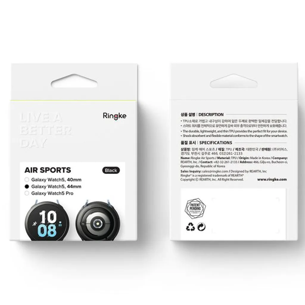 Ringke Air Galaxy Watch 5 (44Mm) Nero - 13