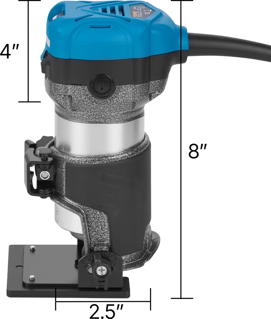Fraiseuse à bois compacte 30000 tr/min à vitesse variable 710W - 2