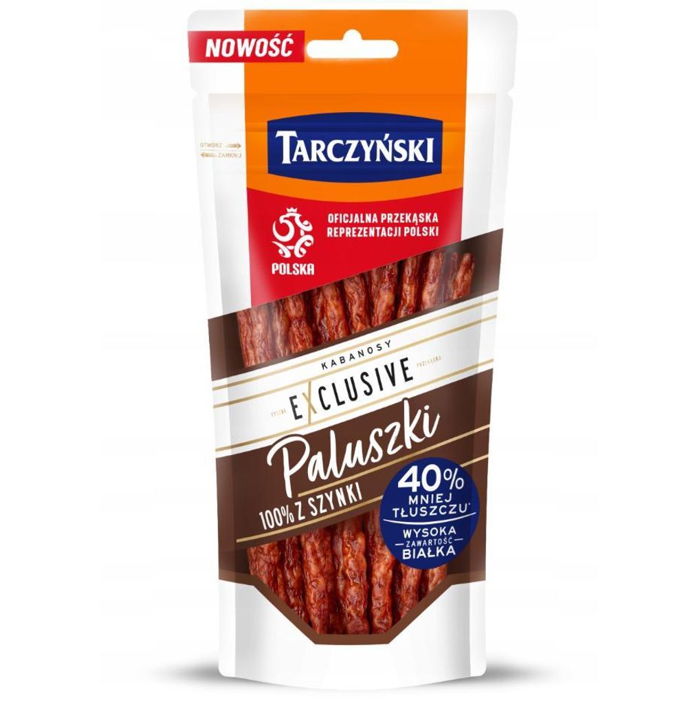 Tarczynski Kabanosy Paluszki 100% Schinken 80 g Cabanossi Produktbild 