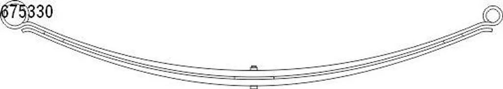 Ressort de Suspension Arrière Fiat Ducato 06- 2 Plumes OE 1355468080
