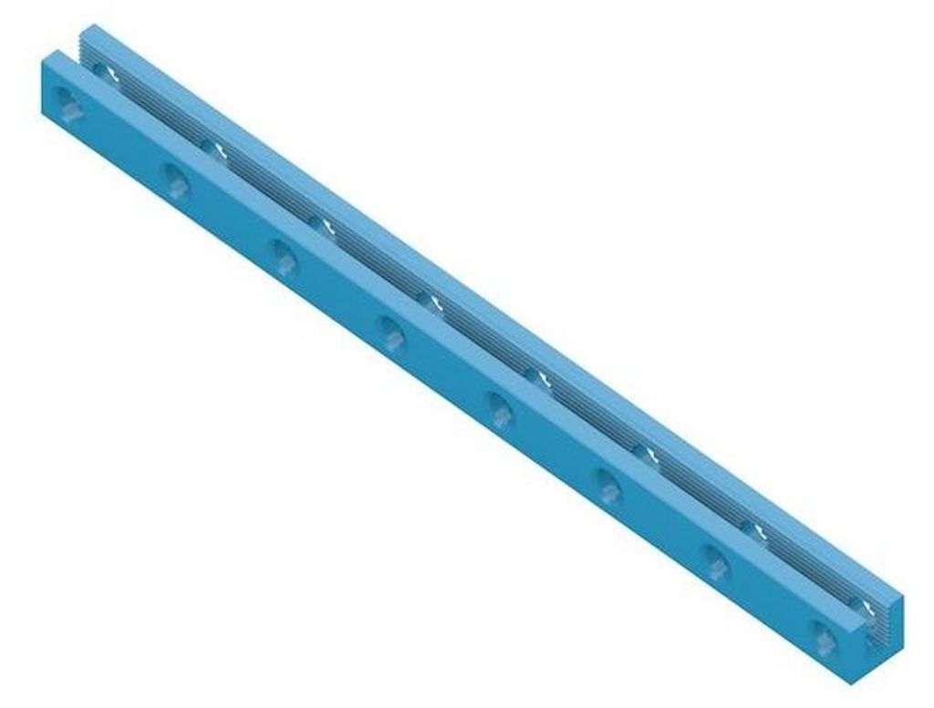 Makeblock Verbindungsprofil 0808, Aluminium eloxiert, M4-Gewindeverzahnung, 8x8 mm - Länge: 120 mm