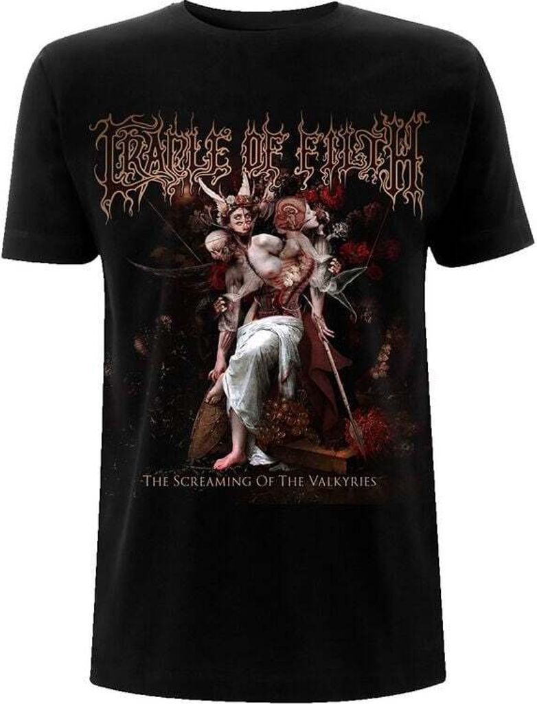 Cradle Of Filth T-Shirt Herren The Screaming Of The Valkyries schwarz M