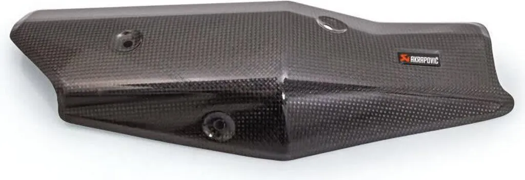 Bouclier thermique Akrapovic CF pour Honda X-ADV - Protection Carbone