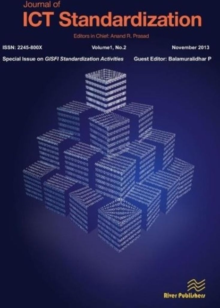 Journal of Ict Standardization 1-2 Produktbild 
