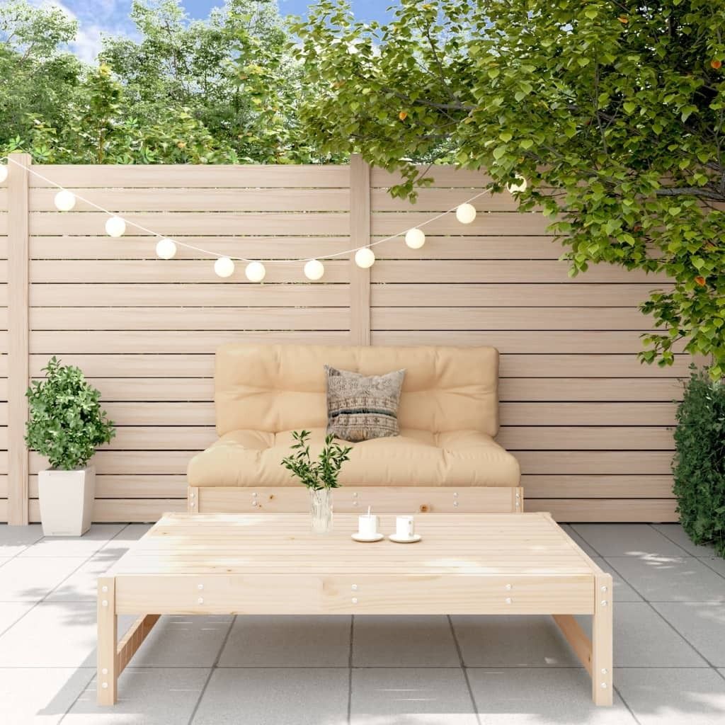 Maison Exclusive - 2-tlg. Garten-Lounge-Set Massivholz Kiefer