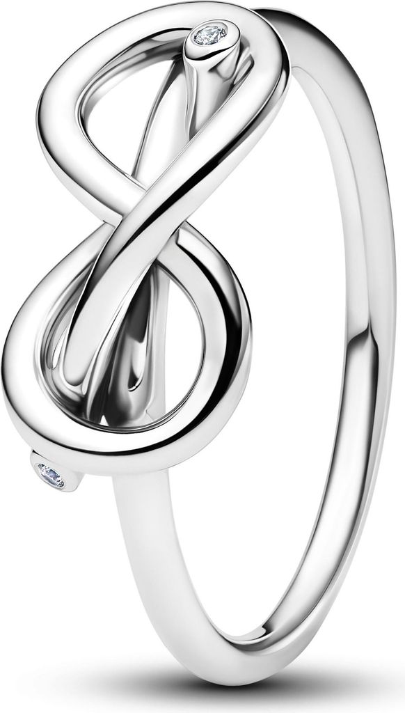 Pandora Ring Infinity Knot 193759C01-52 Silber