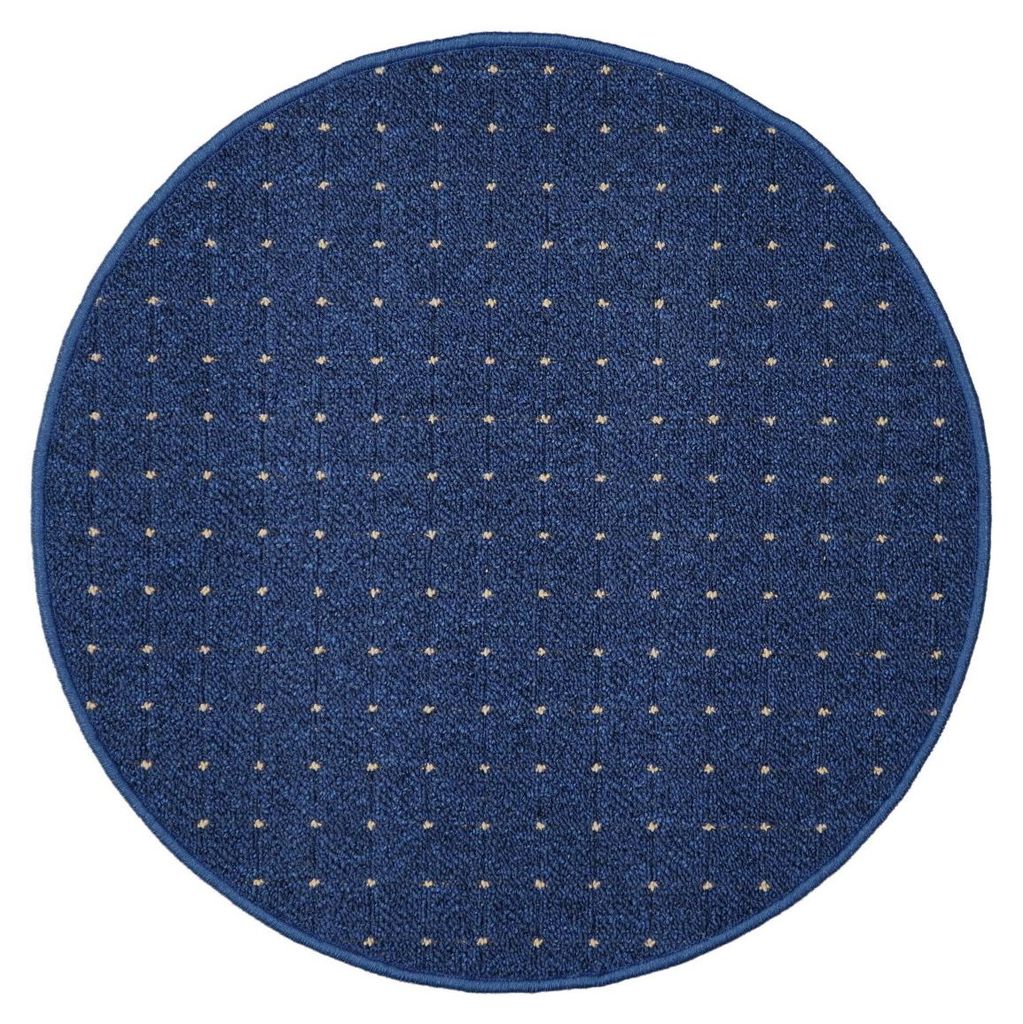 Tapis rond Udinese bleu, 57 x 57 cm (diamètre) Image du produit 