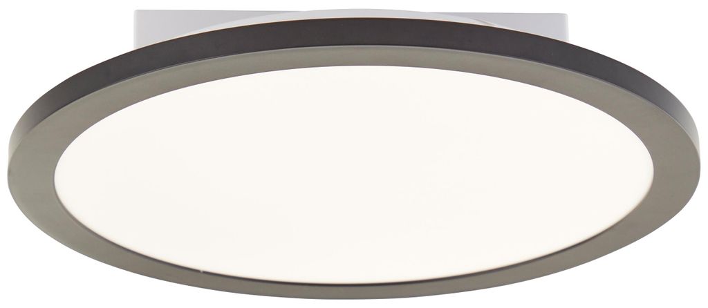 Brilliant LED Deckenleuchte Briston G80703/06 Wohnzimmer, Schlafzimmer Aluminium/Kunststoff Indoor Decke schwarz - LED fest integriert
