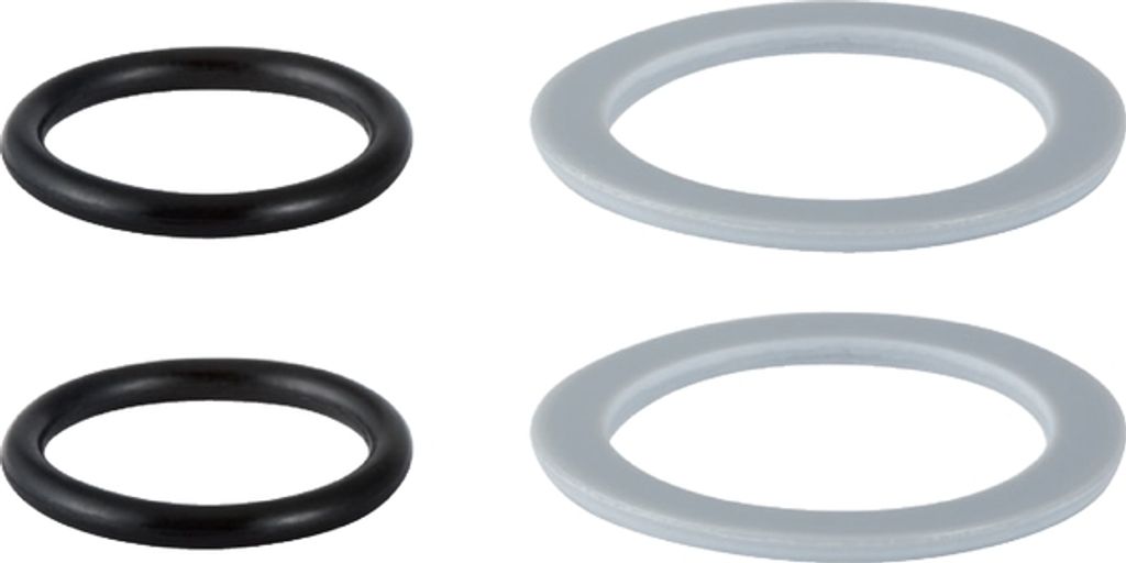 Geberit Mepla Dichtungsset EPDM/PE-LD d50 bestehend aus 2x O-Ring und Scheibe