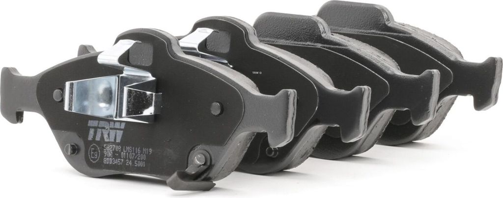 TRW GDB3457 Bremsbelagsatz, Scheibenbremse OE 044650D050 kompatibel mit Yaris